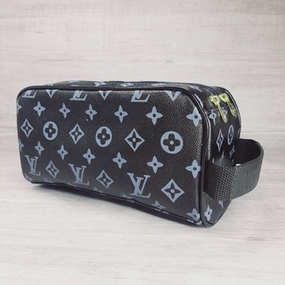 Necessaire Em Couro Louis Vuitton Unissex Bolsa De Mão