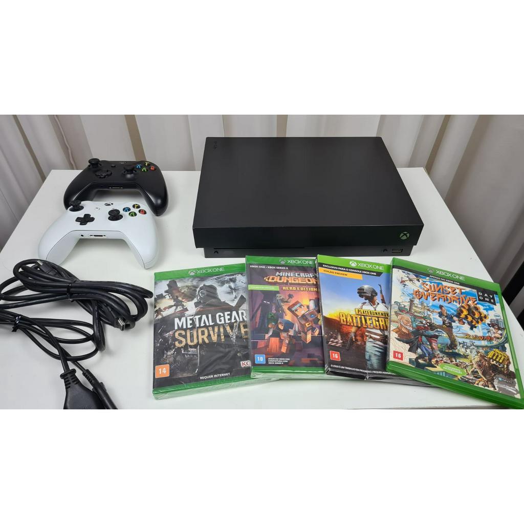 Console xbox one s 1tb com 2 controles