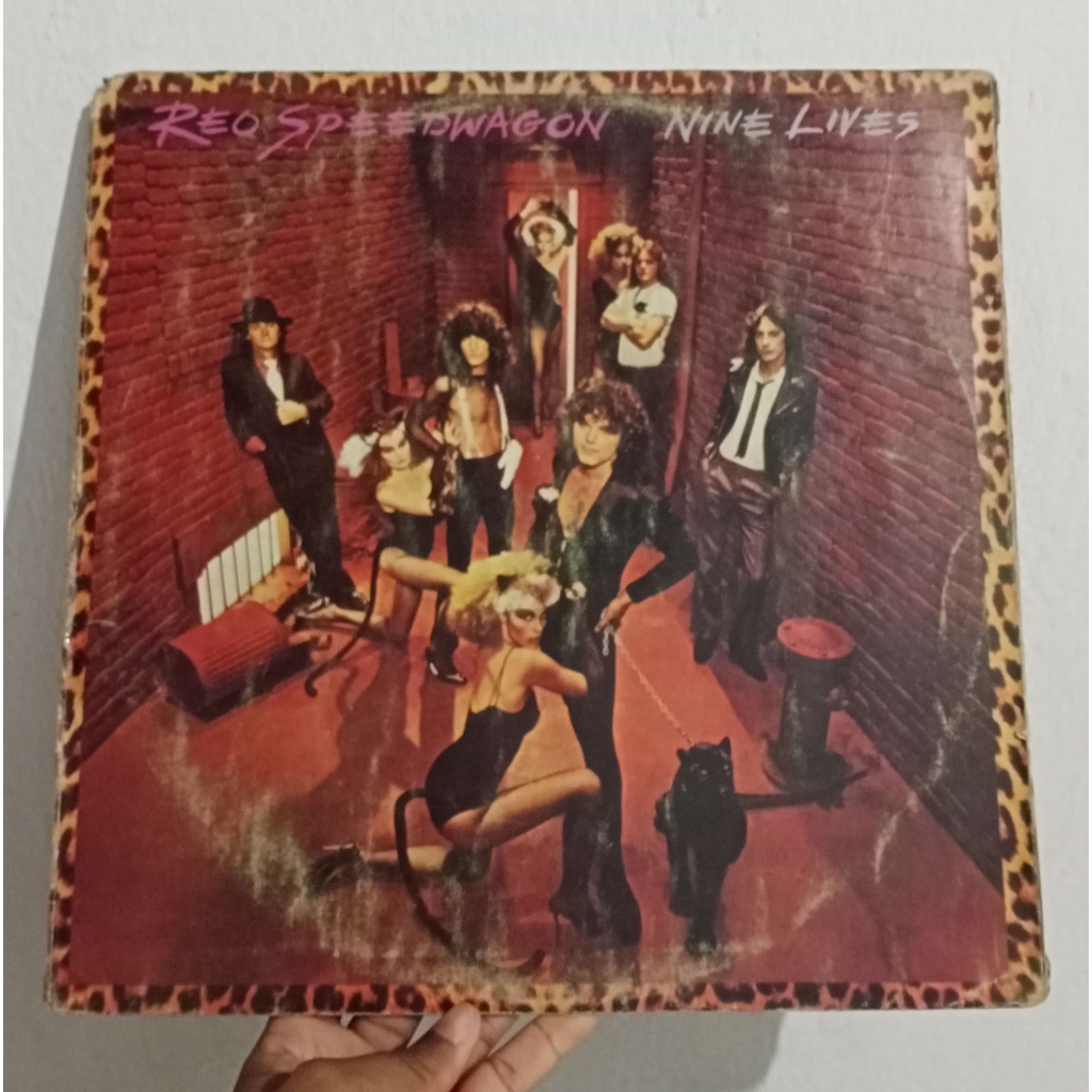 Lp Vinil Reo Speedwagon - Nine Lives (hard Rock/1979) | Shopee Brasil