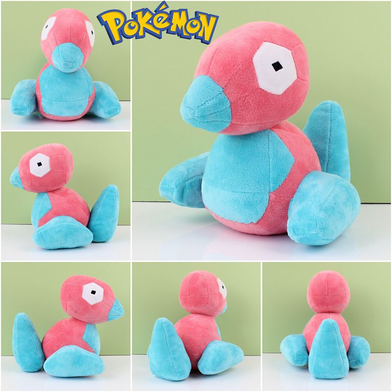Porygon Plushie Feito A Mão Para Coletores Pokemon | Shopee Brasil