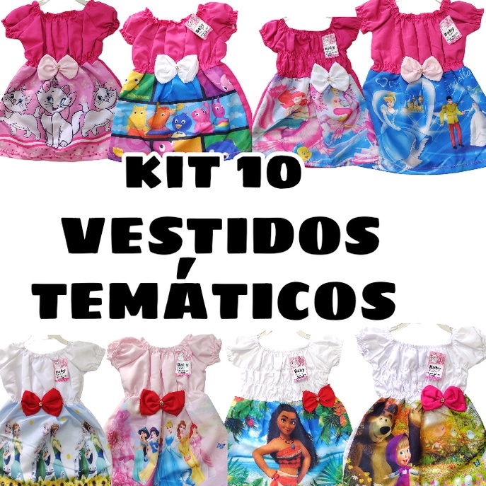 Vestidos deals temáticos no atacado