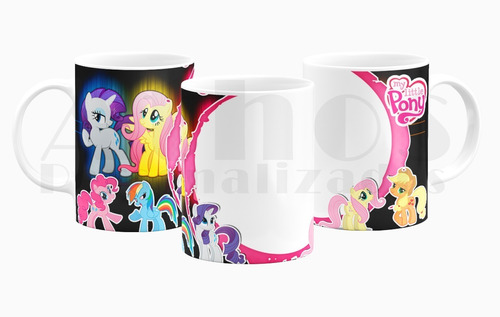 Caneca Little Pony personagens - Canecas Personalizadas