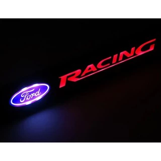 Emblema Luminoso Ford Grade Dianteira Acende Logo Do Carro Emblema Led Decoração Luzes Logotipo Para Carro FORD RANGER MUSTANG ECOSPOST MAVERICK Etc.