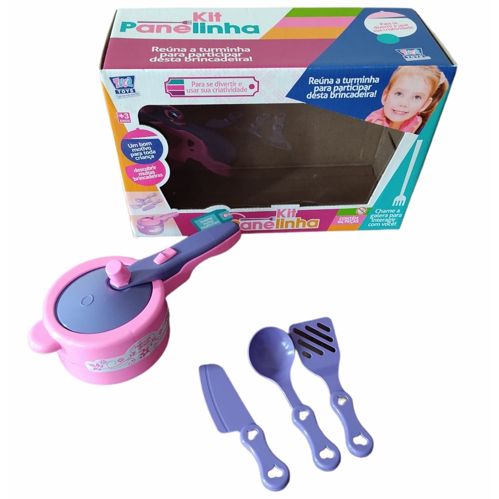 Brinquedo Panelinha Comidinha De Brinquedo Cozinha Infantil Zuzubalandia 2