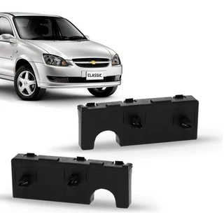 Par Suporte Guia Parachoque Dianteiro Corsa Classic 2010 2011 2012 2013 2014 2015 2016 Novo