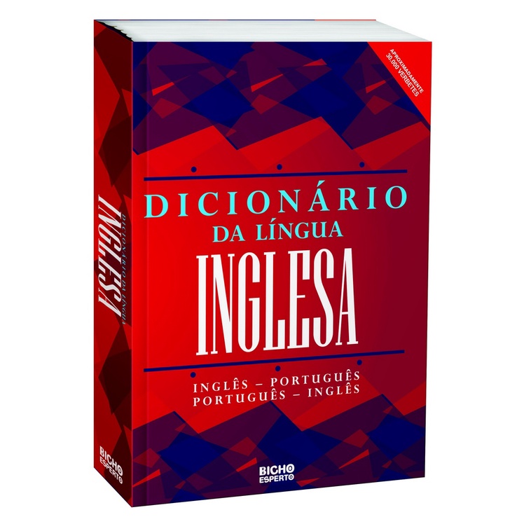 Dicionário de Inglês 560 Páginas | Shopee Brasil