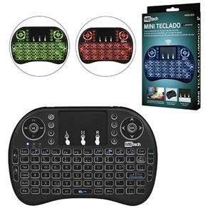 Mini Teclado Com Iluminação Para Smart Tv, Tablet, Xbox360/Ps3