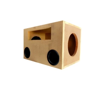 Caixa VAZIA para Player 1 din e par de 6 polegadas nas Laterais 2 de 6 MDF sem revestimento