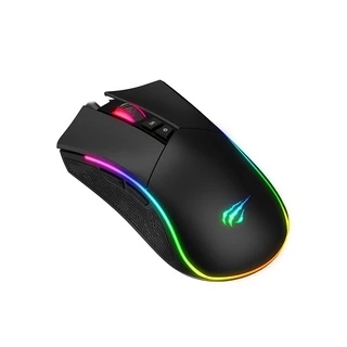 Mouse RGB Gamer Havit MS1001 4800DPI 7 Botões USB Macro e Software