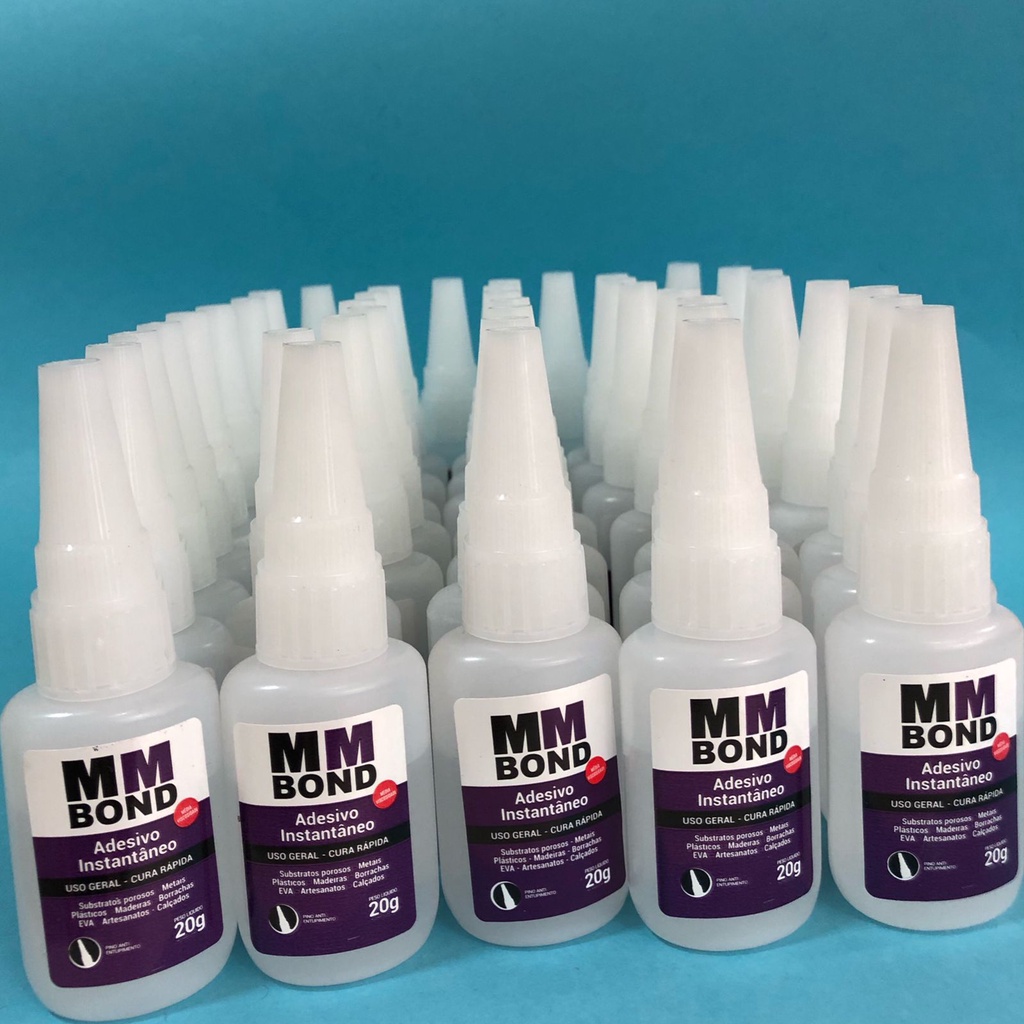 Cola Instantânea MM Bond 20g. | Shopee Brasil