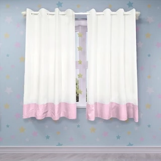 Cortina Enxoval De Bebe De Menino Ou Menina Modelo De Oxford Grande 2,70 X 1,70