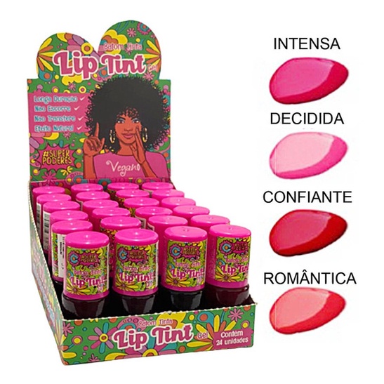 Lip Tint Gel Super Poderes Batom Tinta Shopee Brasil