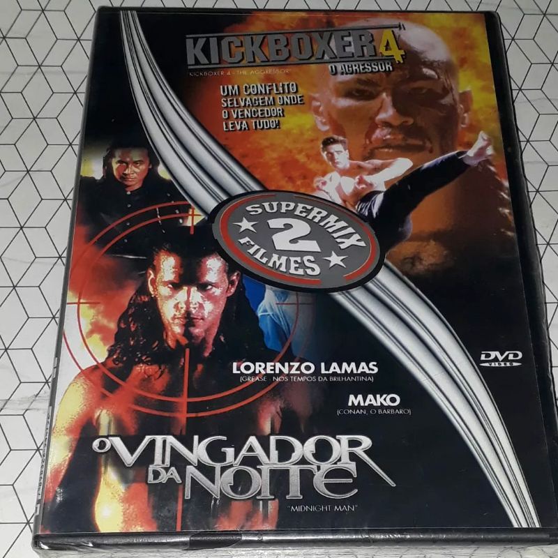 Dvd original Lacrado 2 em 1 Kickboxer 4 e O vingador da noite | Shopee ...