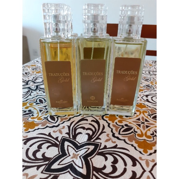 Perfumes Importados Traduções Gold Hinode