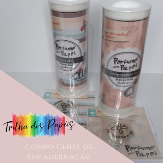 Combo Clube de Encadernação - Perfume para Papel Encanto + Surpreenda-se 30ml