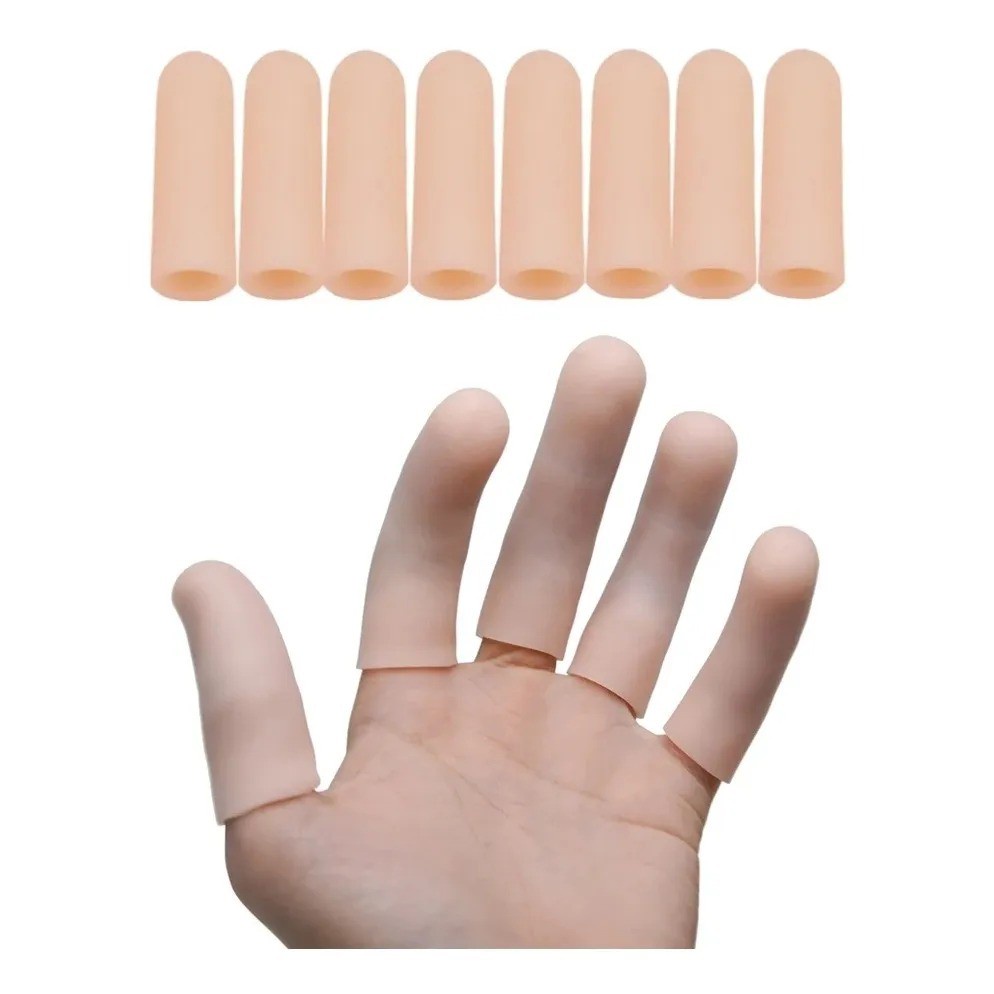 Protetores De Silicone Para Mãos Dedos 5 Pares 10 unidades | Shopee Brasil