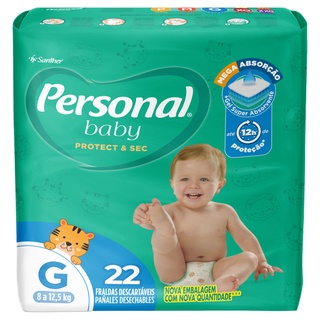 Fralda Personal jumbo P/ M/ G/ XG