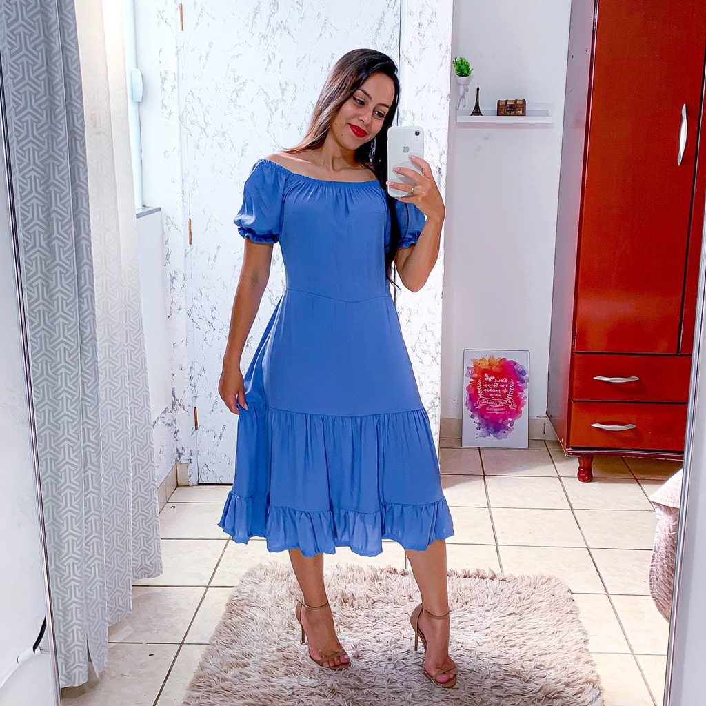 Vestido longo de baloiço grande sexy com decote Em V estampa