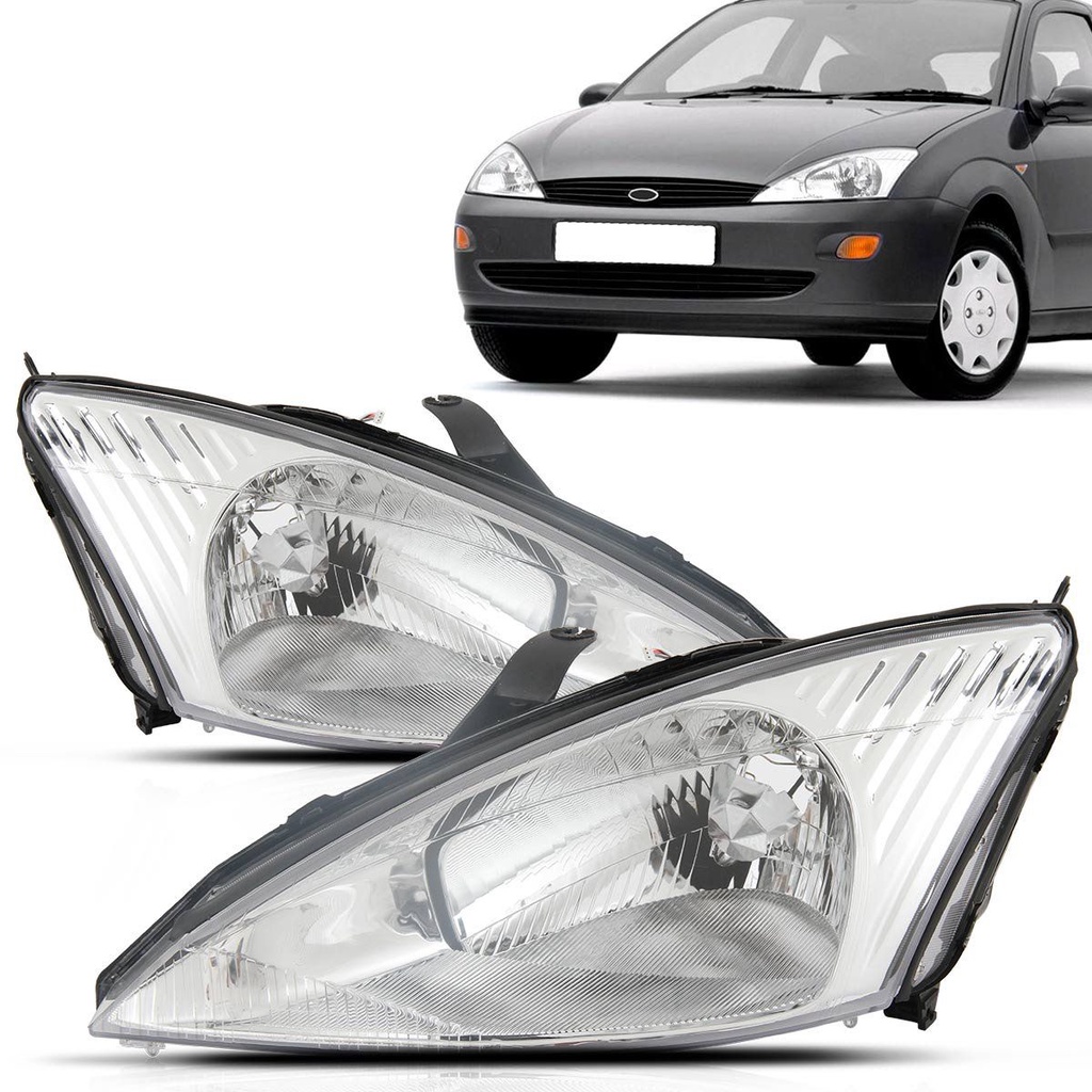 Farol Focus 99 2000 2001 2002 2003 Cromado