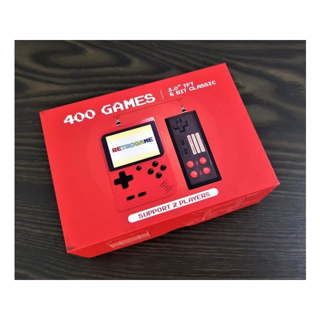 Mini Vídeo Game Portátil de Mão 400 Jogos Retro Clássico Controle 2  Jogadores SUP 3354 Preto - BEST SALE SHOP