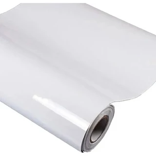 10 Metros Papel Filme Autoadesivo BRANCO BRILHANTE Largura 50 centímetros X Comprimento 10 metros PRINTERS