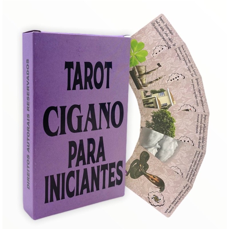 Baralho Tarot Cigano Para Iniciantes 36 Cartas Com Significados | MM ...