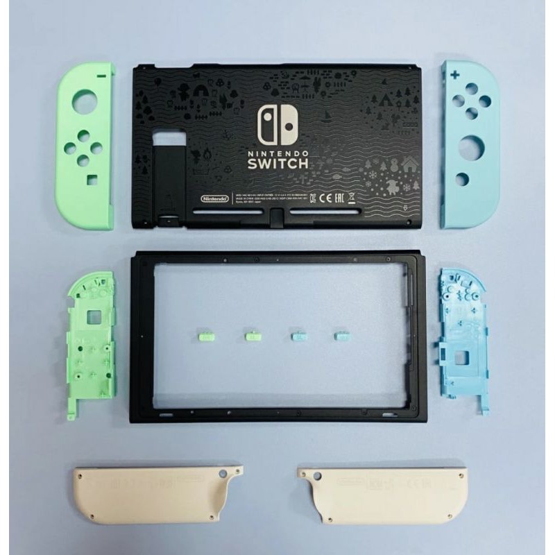 Case Shell Carcaça Animal Crossing Completa Nintendo Switch