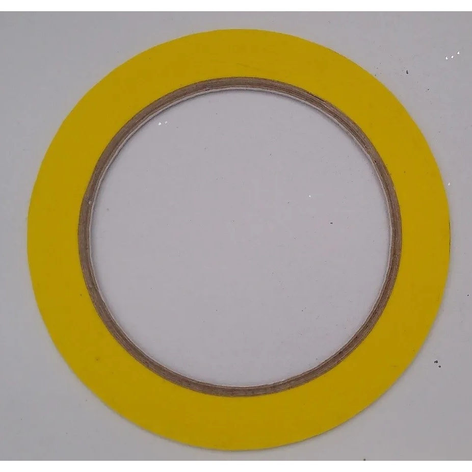 Fita Adesiva P/ Filetamento 2,0mmx40m Amarela