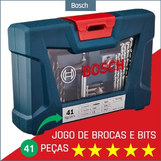 Kit Ferramentas Bosch 41 Peças P/Furadeira e Parafusadeira original