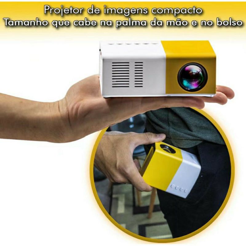 Mini Projetor Led Shopee Brasil