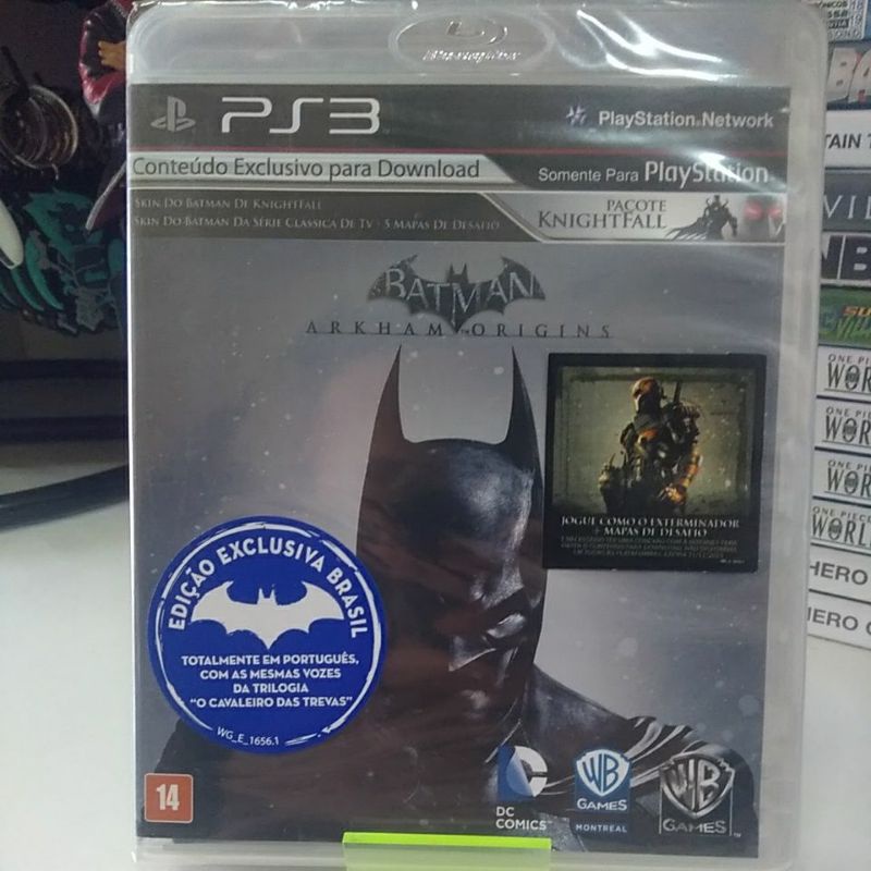 Coleção: Batman Arkham Versão Exclusiva do Brasil em Português