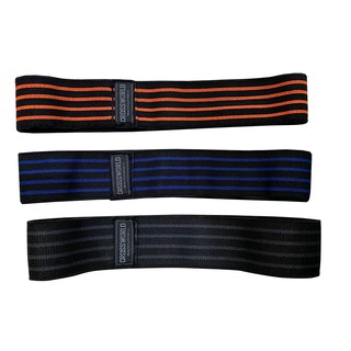 Kit Hip Band 3un Faixa Elástica Mini Band Leve Média E Forte cw