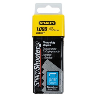 Grampos para Uso Pesado 5.16 Pol. com 1000 Pecas TRA705T St