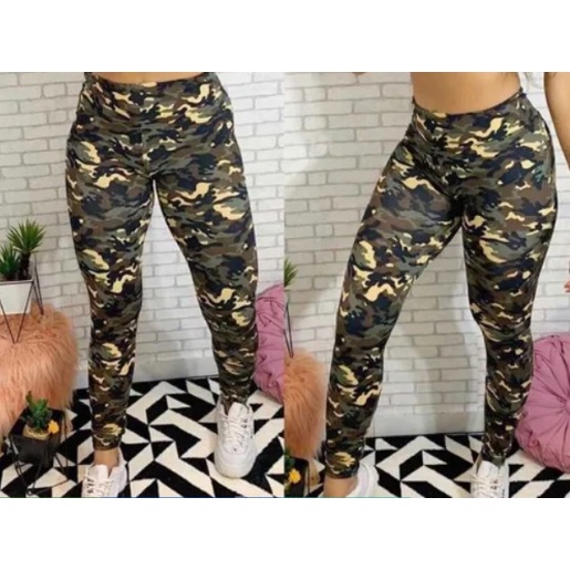 Calça legging feminina store camuflada