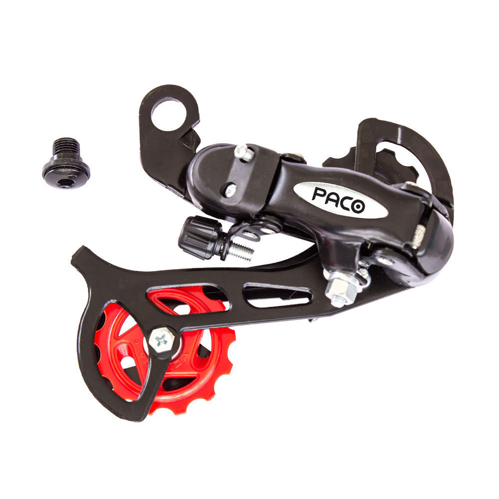 Cambio traseiro sem gancheira macaquinho 7v mega range preto Paco