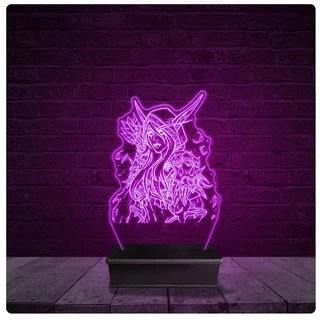 Luminária e Abajur Acrílico Led Soraka League Of Legends 10