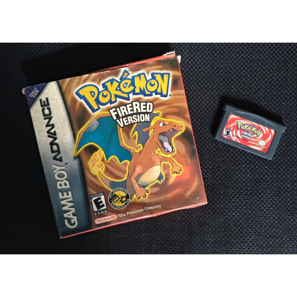 Pokemon Fire Red Edition GBA (Game Boy Color Advance) - Leia a descrição