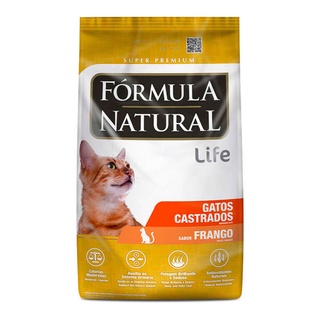 Ração Fórmula Natural Gatos Castrados Frango - 7kg
