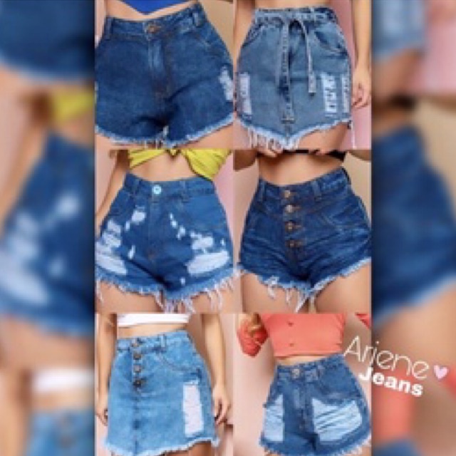 Shorts jeans direto cheap da fabrica