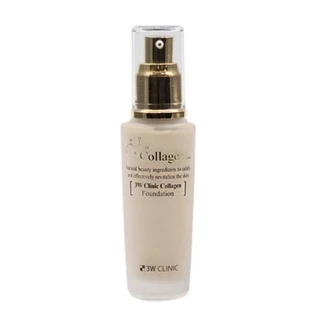 3w clinic collagen foundation 50g 2color em Oferta na Shopee