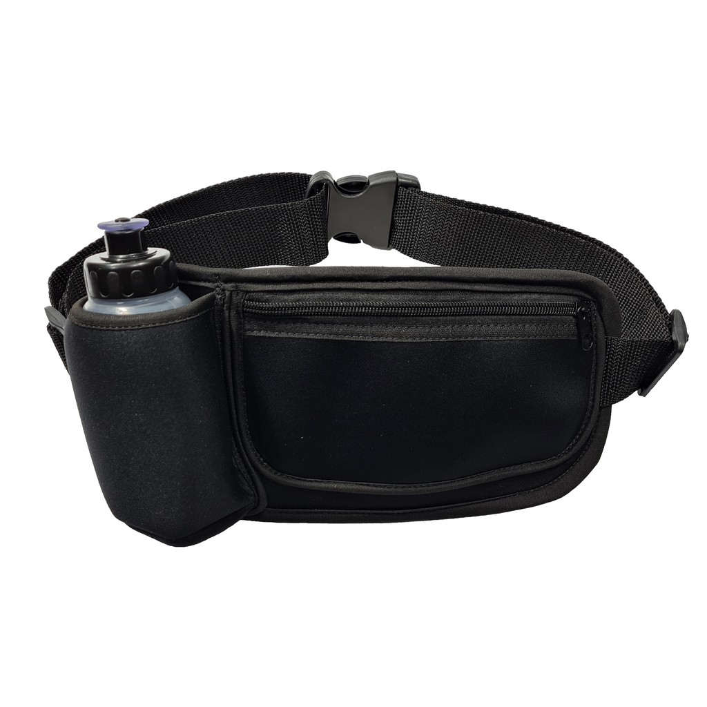 Cinto De Hidratação Neoprene Corrida Bike Ciclismo C Garafinha Brinde
