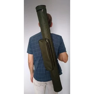 Bolsa Porta Vara De Pesca C/ Bolso S/ Tubo 1,3 Mt X100mm $44.