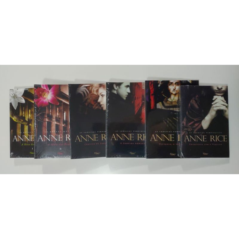Livros Lacrados - Anne Rice - Série As Crônicas Vampirescas