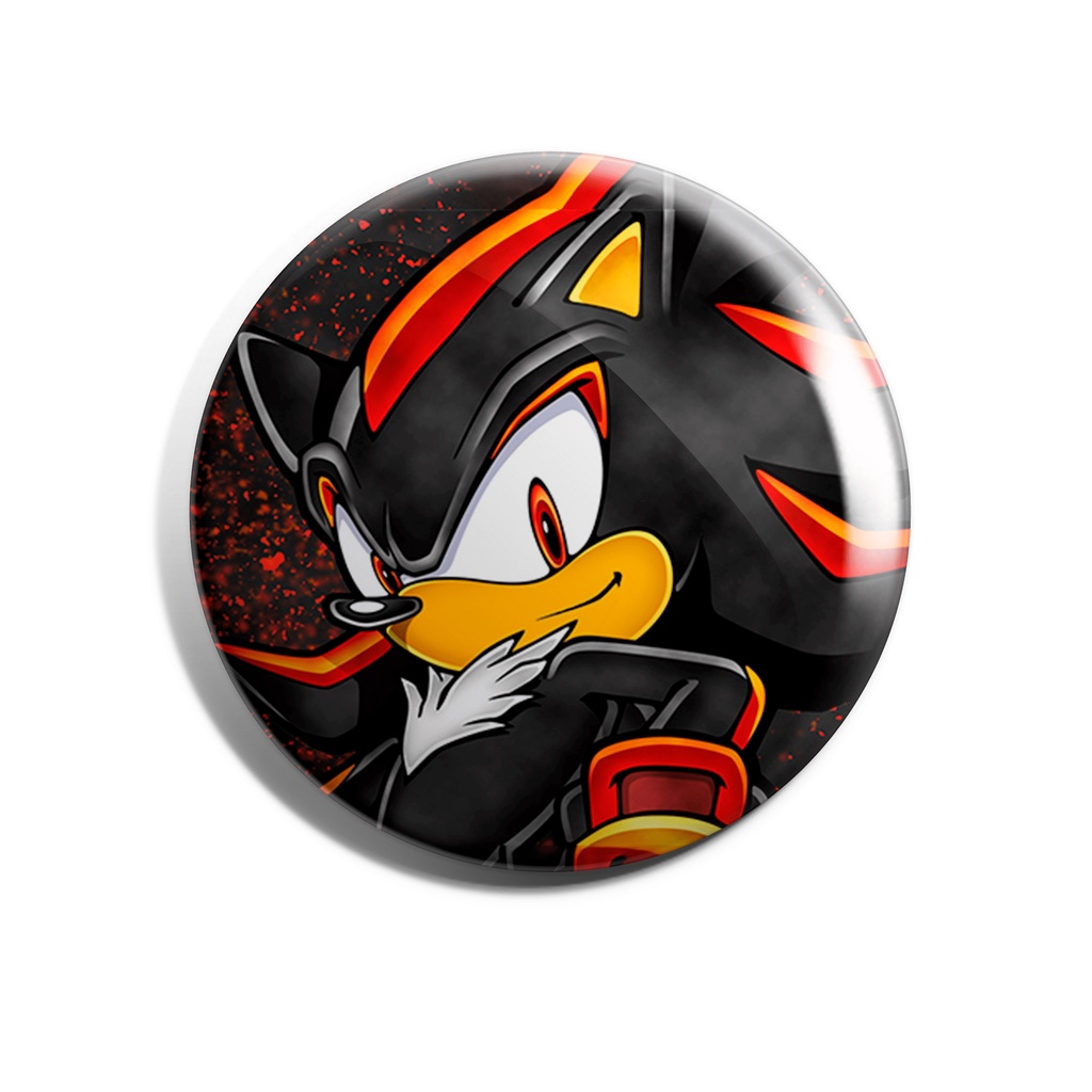 Bottom SONIC SHADOW HUNTERS Bottons 3,5 cm botom (broche alfinete ...