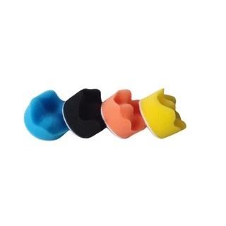 Kit 4 Boina De Espuma Para Polimento 2 Polegadas Com Velcro