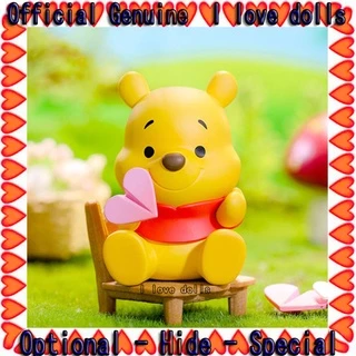[Genuíno] Winnie the Pooh Sweet Series Blind Box Caixa Cega Genuína POP MART Boneca Figuras Bonitas