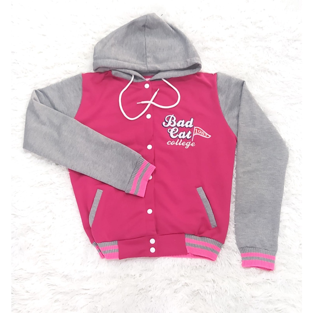 Moletom College Bad Cat Shopee Brasil