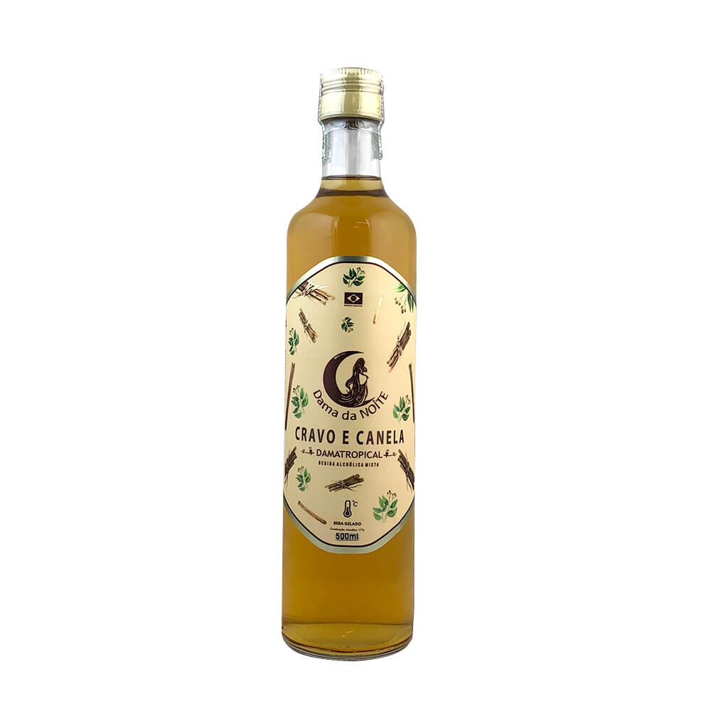 CACHAÇA MISTA COM SABOR DE MEL, CRAVO E CANELA (500Ml) - Casa