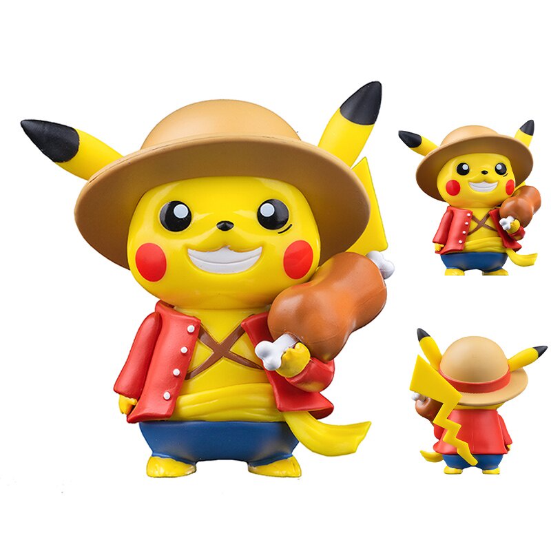 Brinquedo Infantil Kit Máscara Pikachu E Boneco Pikachu em