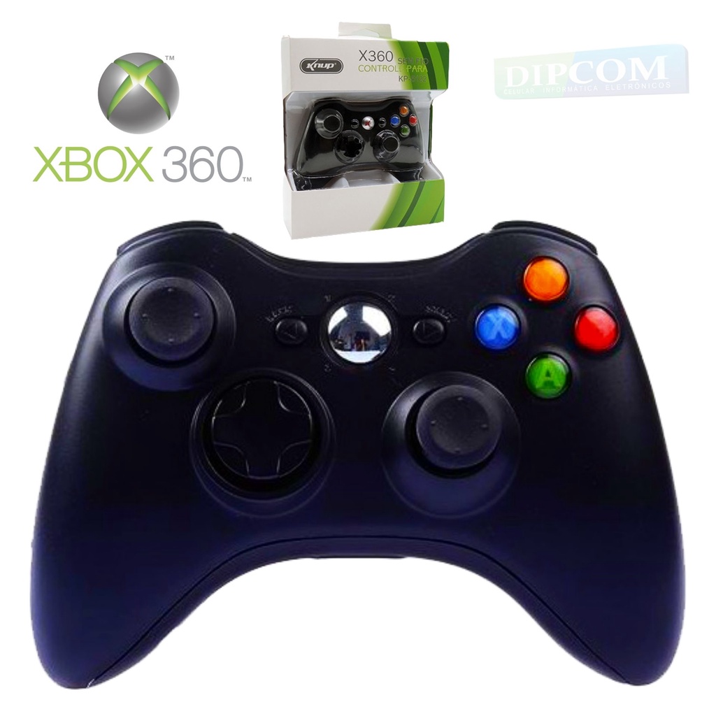 Controle Xbox 360 Sem Fio Shopee Brasil